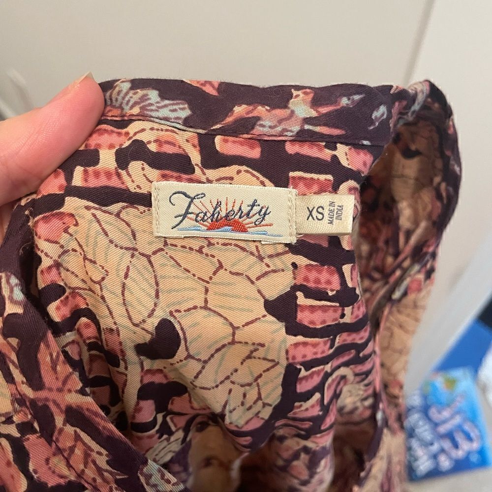 Faherty Idina Block Print Dress - Picture 5 of 5